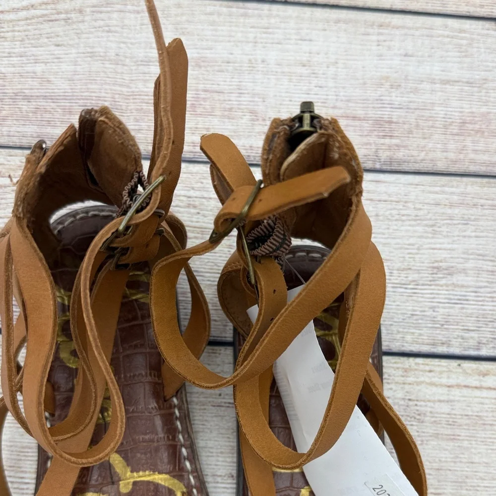 Sam Edelman Brown Strappy Sandals - Picture 8 of 8